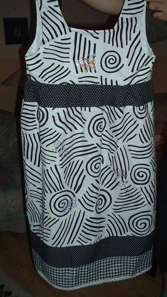Empirchenkleid fr "groe" Damen