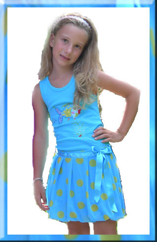 eine Ballon Kleid