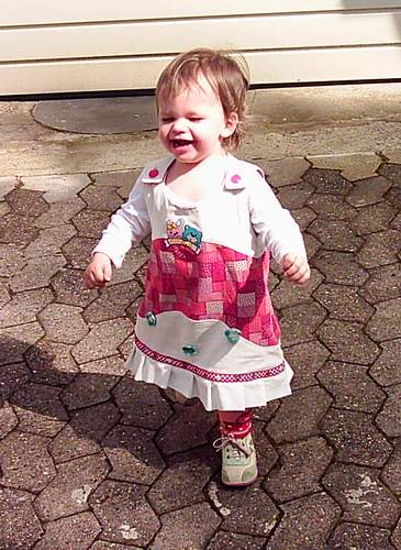 Greetje als Kleid