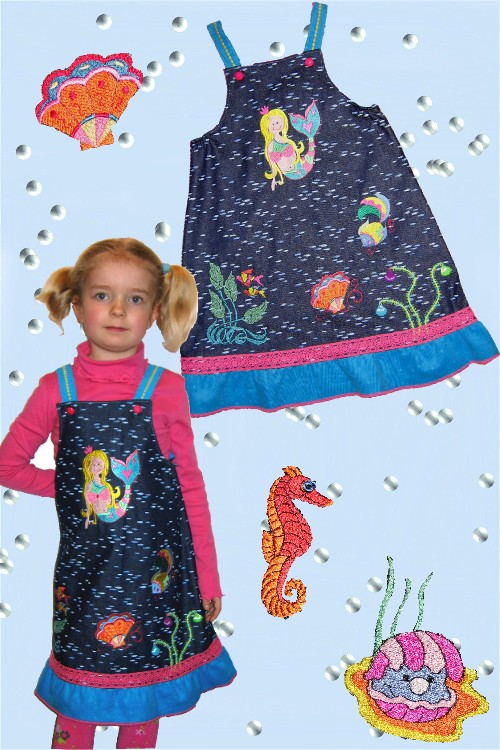Meereswelt Kleid