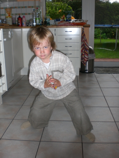 Die Jungen-Komb iin Action :-)