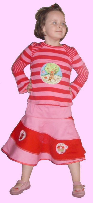 Laguna und Antonia in rosa rot