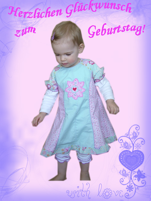 Herzlichen Glckwunsch zum  2.