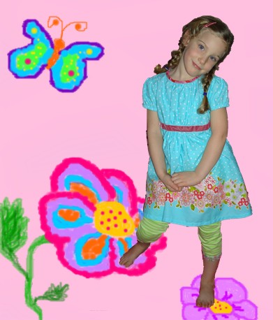 Also das Kleid von...