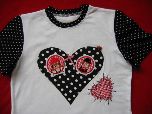 details Polly und Petershirt