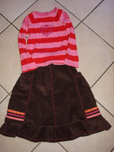 Cordrock mit Antonia