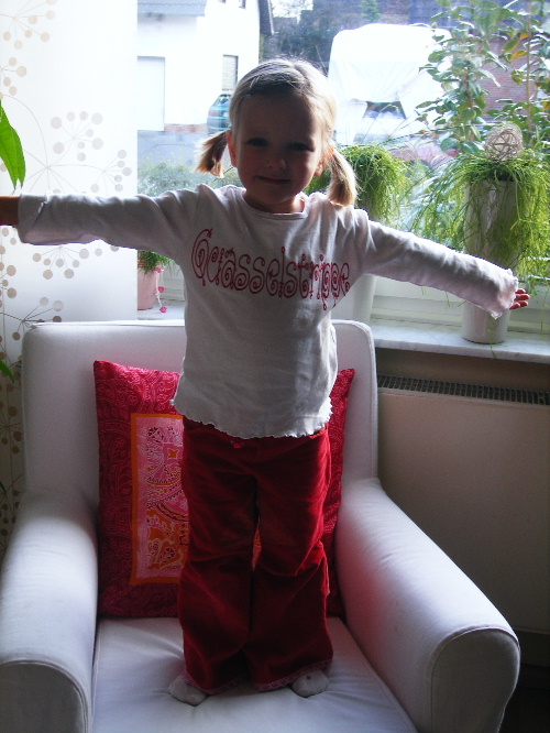 Wanda in unscharf..