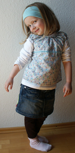 mal was blaues...