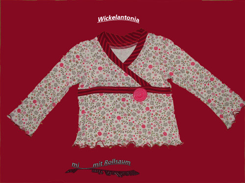 ....eine Wickelantonia mit Rollsaum