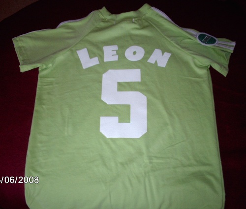 Fuballshirt Rckenansciht