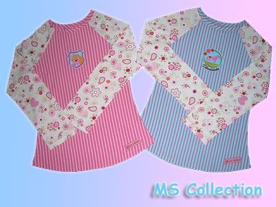 Zwei Zoe-Shirts im Campan Mix