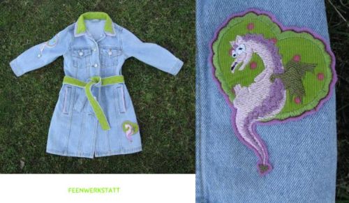 Jeansmantel gepimpt