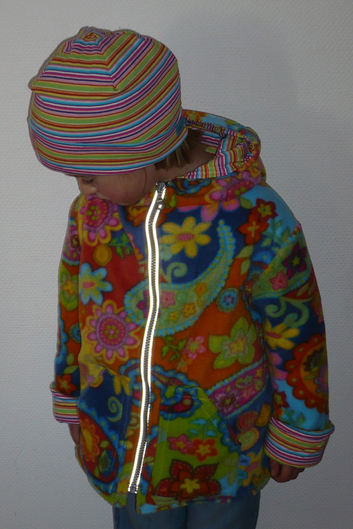 Eine Fleecejacke...