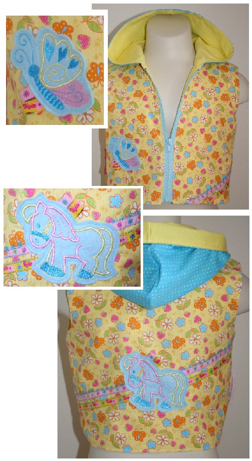 Eine Sommer-Bodywarmer