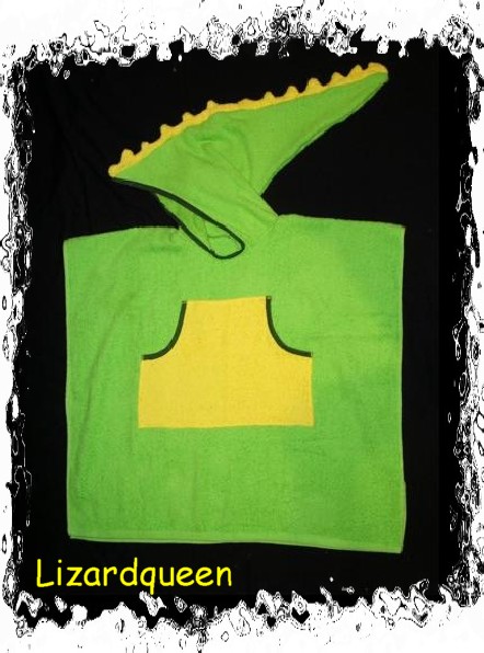 Drachen Badeponcho