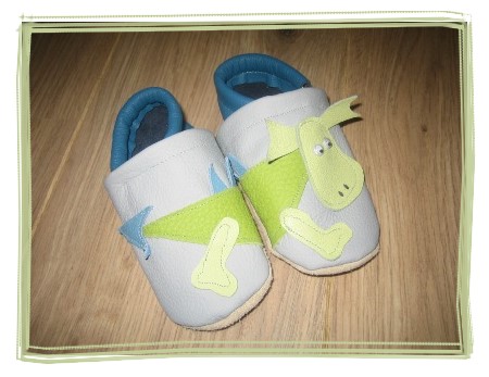 Hier kommt der Krabbelschuh