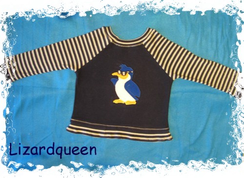 Zoela mit Pinguin-Appli