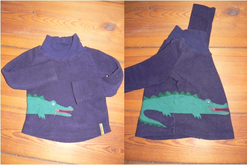 krokodilpulli gr.92/98