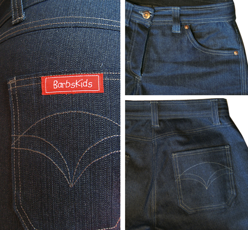 Knipjeans Detail...