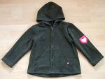 schlichte Fleece Jacke