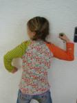 Kunterbunte Zoe am Modell