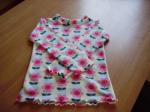 Mein erster Rollsaum bei Fleece