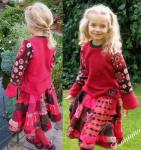 Herbst Patchwork-Kombi