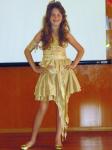Set (top and skirt) for show