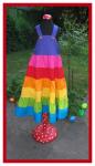 Ein Regenbogenkleid fr meine Tochter