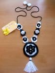 This is a handmade necklace