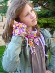 Handmade scarf and cuff bracelete