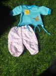 Kombi aus Baby-Hannel und Hose,