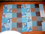 Babyquilt fr unseren Sohn