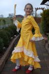 Flamenco in gelb