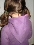 Kuschelkleid von hinten
