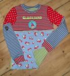 Kunterbuntes Pilzshirt