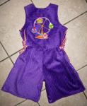 Hoverrock aus lila Breitcord