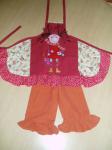Schrzenkleidchen und Hose