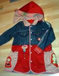 Tinka-Bella zum bergang aus Mamas alter Jeansjacke
