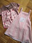 Wickelkleid ANNA und Bluse LOTTA