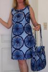 Kleid mit passender Gretelies Tasche,