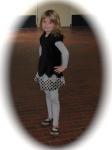 Amelie in auch schwarzer Fleece