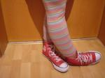 Kunterbunte Leggins fr mich....passend zu