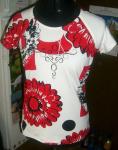 Blumiges T-shirt