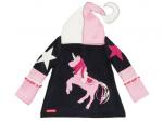 Glitzer Einhorn Zipfelpulli