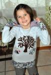 Ein Winterpullover
