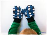 Pfingstspatzige Handschuhe