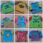 viele viele bunte Shirts