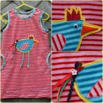 Nicki Kleid mit Hhnchen