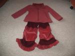 Passende Sweat-Jacke zur rot/orange Kombi